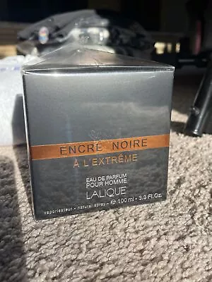 LALIQUE ENCRE NOIRE A L'EXTREME EAU DE PARFUM SPRAY FOR MEN 3.3 Oz / 100 Ml NEW! • $39.99