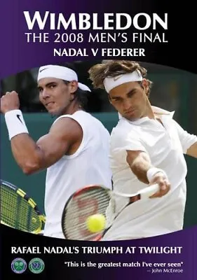 Wimbledon - Wimbledon The 2008 Mens Final - Nadal Vs Federer: Raf... - DVD  4UVG • £5.86
