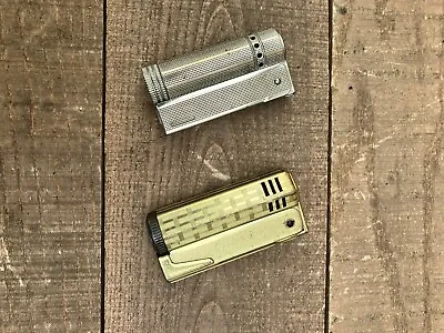 1960s Vintage IMCO G11 & Junior 6600 Austria Gas Pocket Cigarette Lighters • £32.50