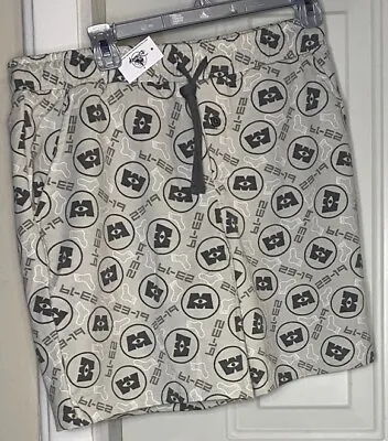 NWT Disney Parks Monsters Inc. Logo Men's Shorts Size M • $29.95