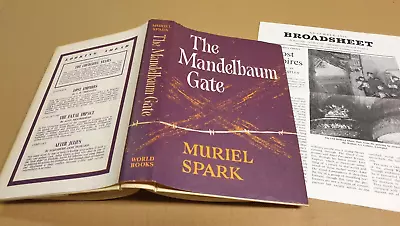 £2.95 • Buy The Mandelbaum Gate Muriel Spark Hardback Reprint Society 1966  Ref BB14