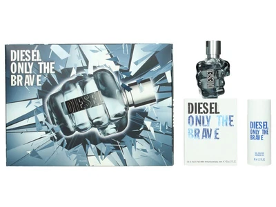 £52.66 • Buy Diesel Only The Brave Gift Set 75ml Edt + 2 X 75ml Shower Gel - Men's For Him