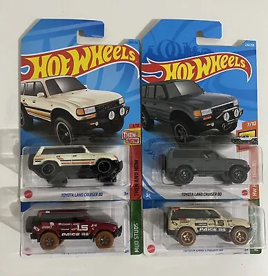 Hot Wheels 2022 US Kroger Exclusive Red Toyota Land Cruiser 80 Series VHTF • $149