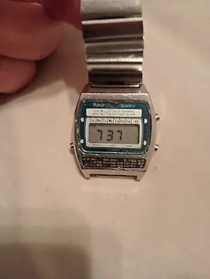 Vintage Pulsar Quartz Alarm Digital Watch • $95