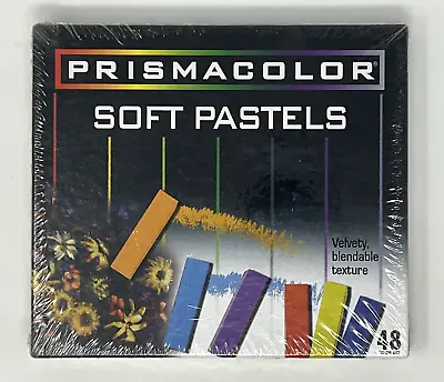 Prismacolor Soft Pastel Color Sticks 48 CT Vintage 1997 Unopened • $49.99