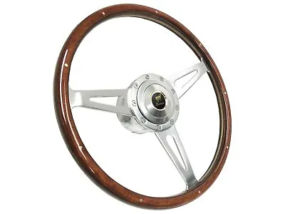 1978-91 Ford Bronco 9-Bolt Deluxe Wood Steering Wheel Kit • $404.99