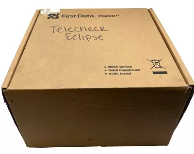 TeleCheck VeriFone Quartet Eclipse Credit Card Terminal - TESTED!! • $29.99