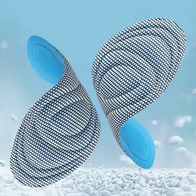 5D Memory Foam Insoles Inner Sole Insert Air Cushion Heel Foot Shoe Pads Unisex~ • £2.61