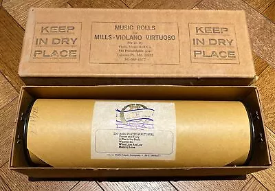 Mills Violano Virtuoso Recut Paper Music Roll #2347 Hand Played Waltz (C) • $124.99