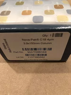 Waters Nova-Pak C18 Column 4 µm 3.9 Mm X 150 Mm Brand NEW • $400