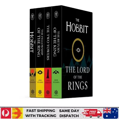 The Hobbit & The Lord Of The Rings - J.R.R. Tolkien - Complete Book Set • $89.99