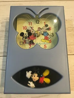 Mickey Mouse Pendulum Clock DLB048 Desk Clock Vintage Colorful Disney Minnie SBL • $28