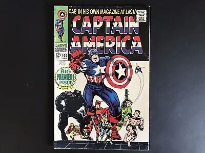 Captain America #100 (Marvel Comics April 1968) • $75