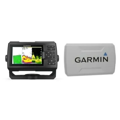 Garmin STRIKER Vivid 5cv Marine Fishfinder With Protective Cover 010-02551-00 • $309.99