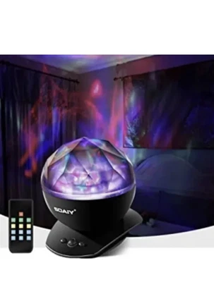 £8.99 • Buy USB Galaxy Star Night Lamp LED Starry Sky Projector Music Ocean Wave + Remote