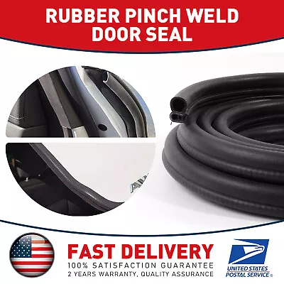 6M Rubber Pinch Weld Door Seal Car Door Toolbox Sharp Edging Rubber Seal Guard • $26.99