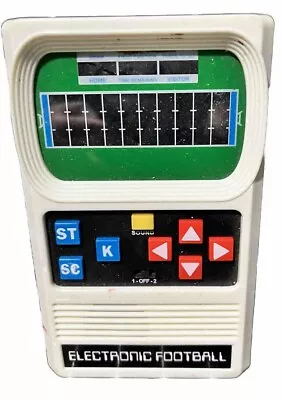 Retro Handheld Electronic Football Game -Mattel Basic Fun-Works! • $4.99