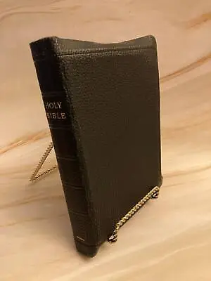 Vintage Leather Oxford University Holy Bible - (Ref X235) • £28.50