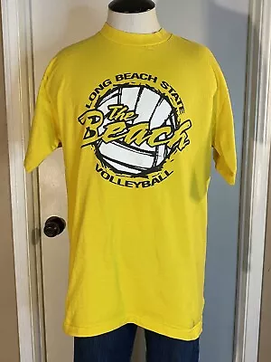 Mens Long Beach State 49ers Volleyball Team Athletic Tee Shirt Cal CSULB XL • $15