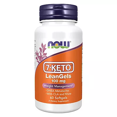 NOW FOODS 7-KETO LeanGels 100 Mg - 60 Softgels • $24.94