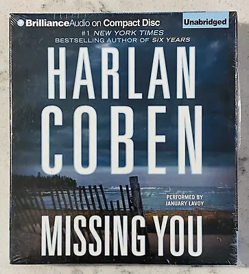 Missing You By Harlan Coben Read By January LaVoy Unabridged CD Audio Book • $12.99