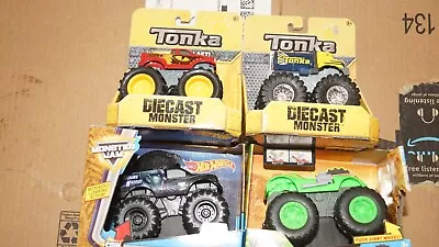 4 Hot Wheels Rev Tredz  Monster Jam Truck Spin Wheels And More See Pictures • $8.60