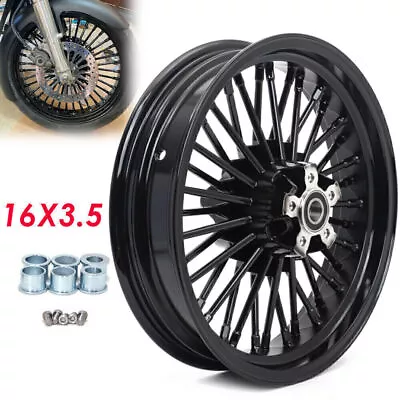 16  Fat Spoke Front Wheel Rim For Harley Softail Heritage Fatboy Sportster X48 • $294.11