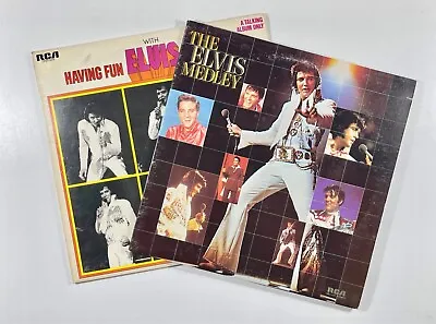 Lot Of Two (2) Elvis Presley ‎LP's UNPLAYED NM • $16