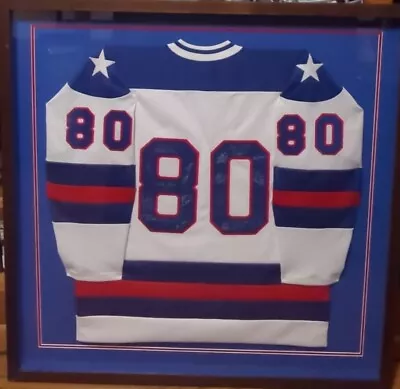 1980 Miracle On Ice Team Signed Jersey With Coach Herb Brooks Steiner Certified • $10000