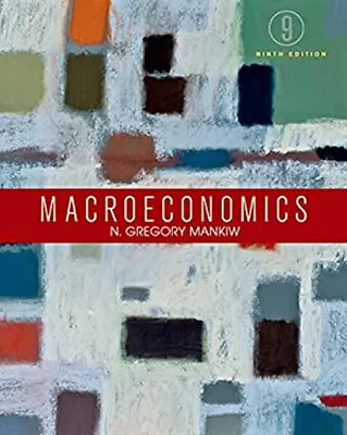 Macroeconomics Hardcover N. Gregory Mankiw • $7.83
