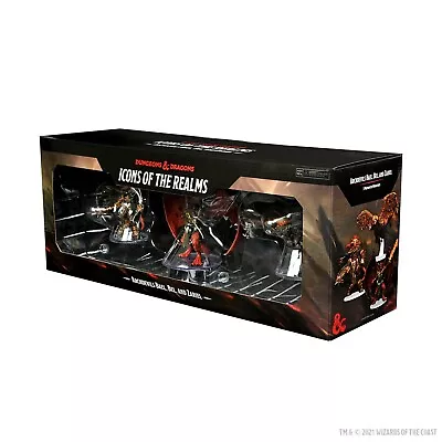 $147.62 • Buy Dungeons And Dragons Icons Of The Realms Archdevils Bael Bel And Zariel Figure 