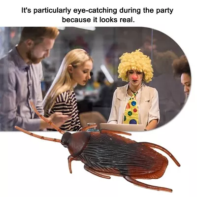 Realistic Prank Toy Cockroaches For Halloween And Parties Set Of 5 Or 10 • £6.43
