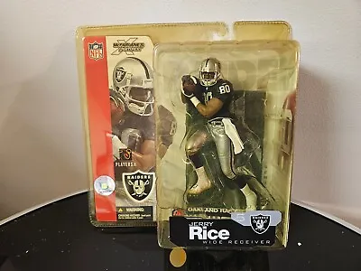 Jerry Rice NFL Series 5 McFarlane SportsPicks Oakland Raiders NFL 2002 New • $27.99