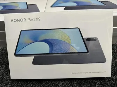 Brand New Sealed - HONOR PAD X9 - 128GB - Grey - WiFi - Android 13 OS - • £119.99