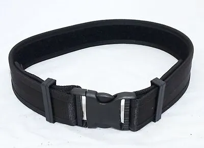 £8.95 • Buy Black Nylon Heavy Duty 2  Duty Belt Utility Belt Security Dog Handler