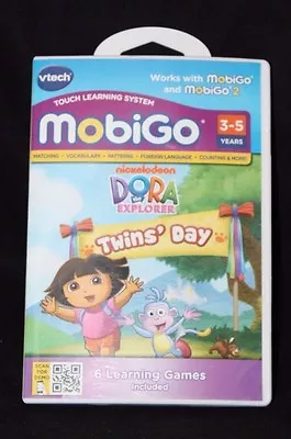 Vtech MobiGo Touch Learning System - Dora The Explorer Twins' Day  • $6.99