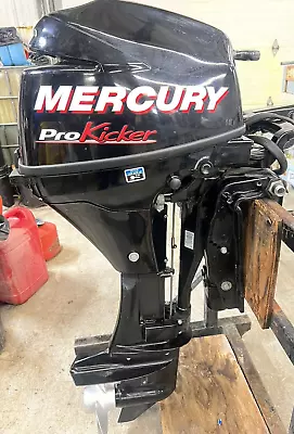 2012 Mercury 9.9hp Pro Kicker Four Stroke Electric Start Trim Tiller Freshwater • $2300