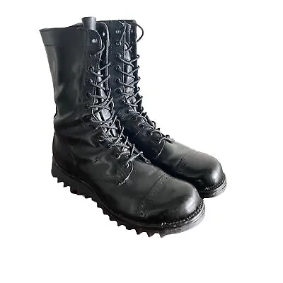 Corcoran 10  Jump Boot 1500 Patent Leather Combat Mickey Mouse MENS 11.5 D Black • $124.99