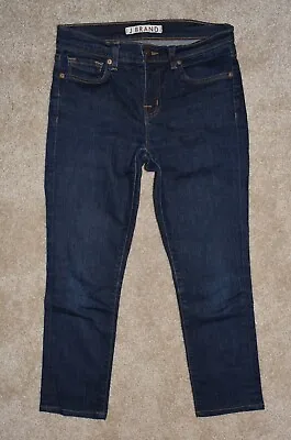 Womens J Brand Cropped Jeans 26 Skinny Leg Stretch Denim Capris • $20.89