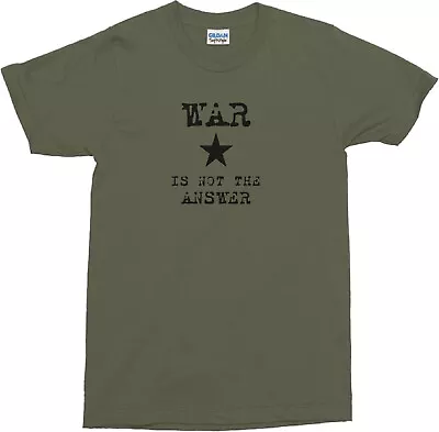 Anti War T-shirt - Protest Retro 60s Soul Various Colours • £19.99