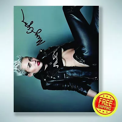 Miley Cyrus Autograph Signature Framed Signed Reprint Free Shipping Hot • $31.98