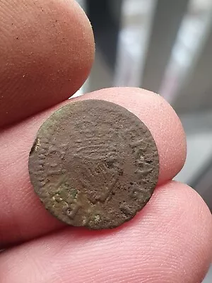 £12 • Buy Charles 1st Maltravers Copper Hammered Farthing