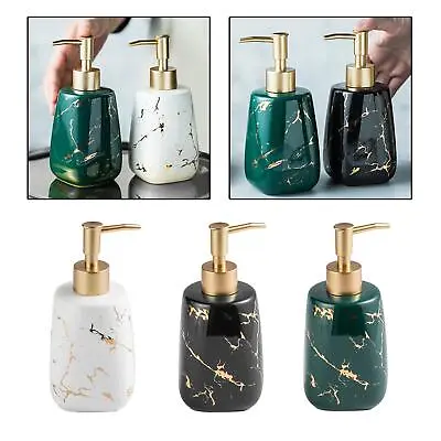 Soap Dispenser 350ml Shower Bath Lotion Hand Wash Press • £12.79