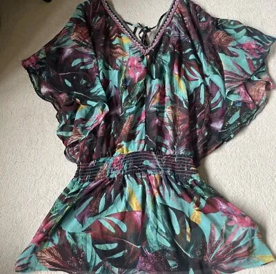 Matthew Williamson Beach Swimwear Coverup Size Small • £17