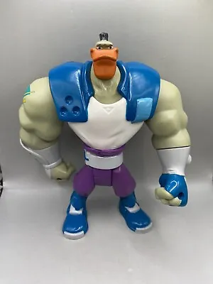 Disney Mighty Ducks Grin Figure Mattel Toy Combat Specialist 1996 Action Figure • $9