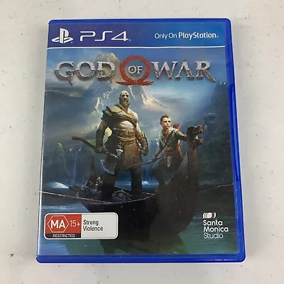 God Of War PS4 Sony PlayStation 4 PS4 Video Game Free Tracked Postage • $19.95