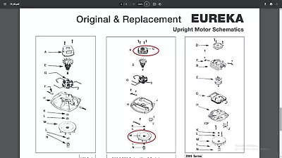 $9.95 • Buy Vacuum Cleaner Fan Impeller For Sanitaire Or Eureka W/specific Motor (see Chart)