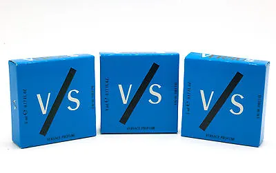 Versus V/S By Versace 0.17 Fl Oz Eau De Toilette Mini Splash Men (Package Of 3) • $29.99