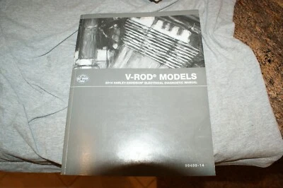 $52.99 • Buy Genuine 2014 Harley Davidson V-Rod Models  Electrical Diagnostic Manual 99499-14