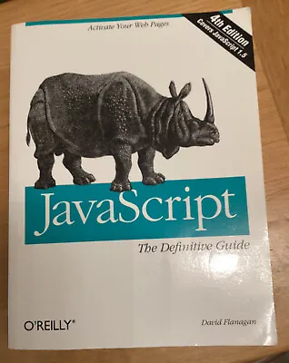 JavaScript: The Definitive Guide (Definitive Guid... By David Flanagan Paperback • £3.50